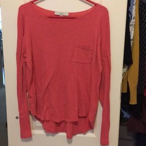 Loft dolman style knit top size L